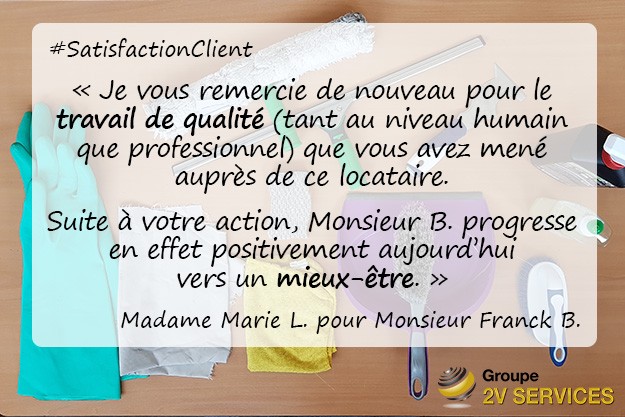 Avis client debarras desinfection appartement bordeaux gironde