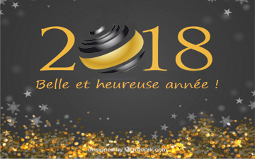 Bonne année 2018