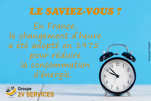 Changement heure hiver 2v services